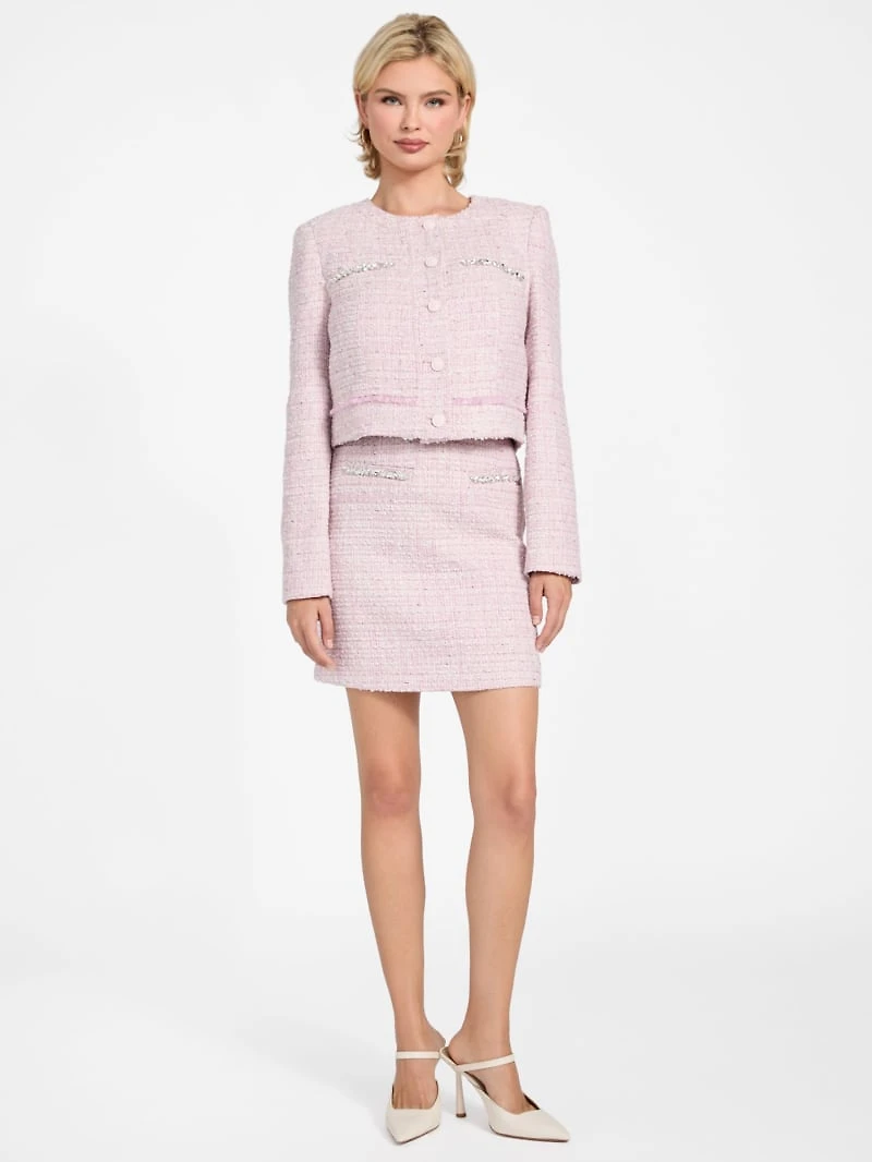 Eco Clotilde Tweed Skirt