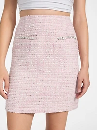 Eco Clotilde Tweed Skirt