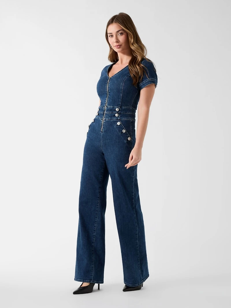 Denim jumpsuit