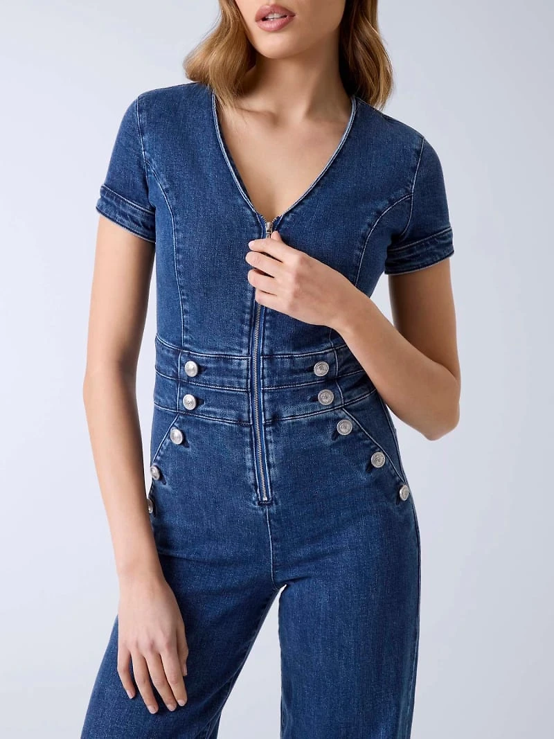 Denim jumpsuit