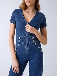 Denim jumpsuit
