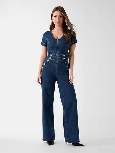Denim jumpsuit