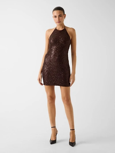 Sequins mini dress