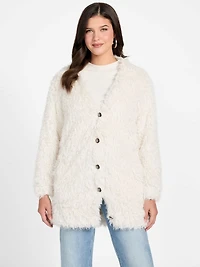 Rose Faux-Fur Jacket