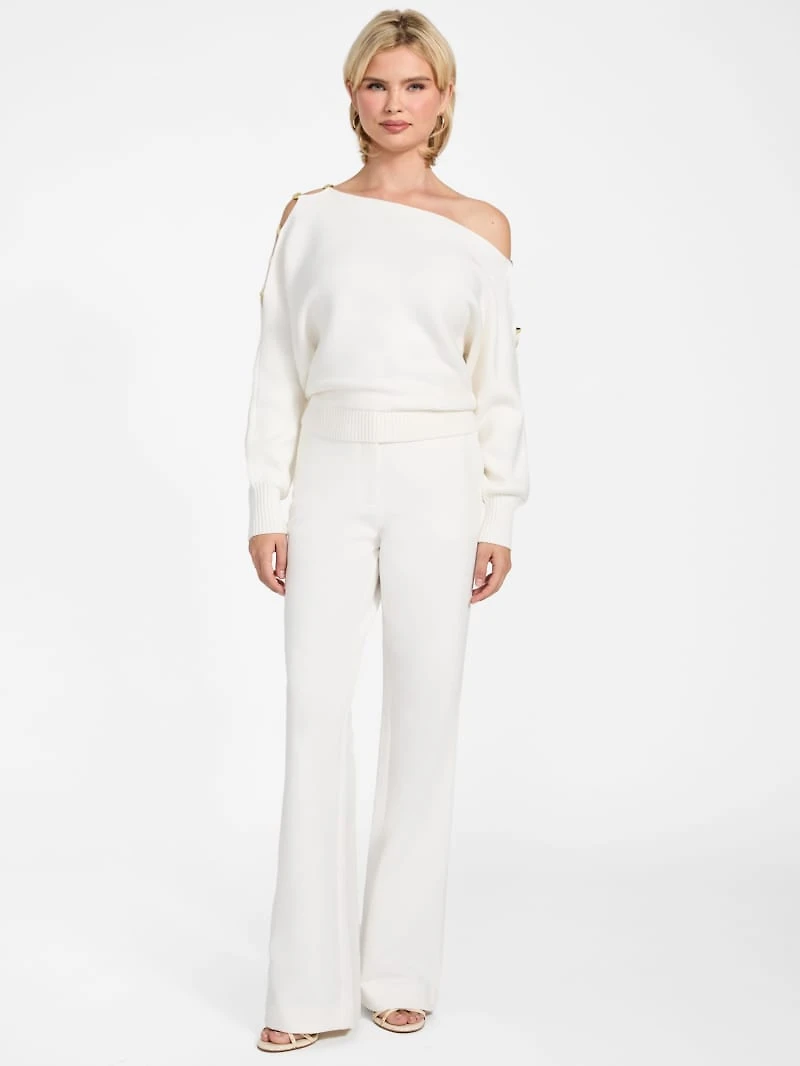 Eco Jamia Beaded Sleeve Sweater