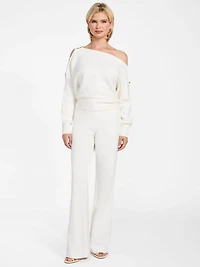 Eco Jamia Beaded Sleeve Sweater