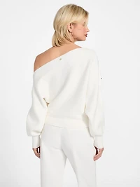Eco Jamia Beaded Sleeve Sweater
