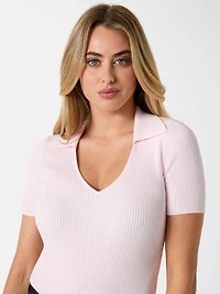 Viscose-blend top