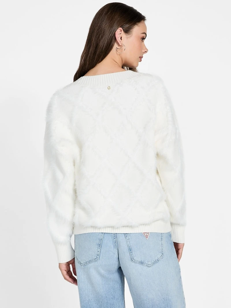 Zoe Diamond Knit Sweater