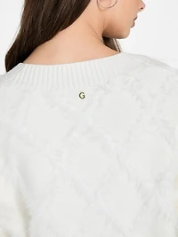 Zoe Diamond Knit Sweater