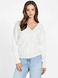 Zoe Diamond Knit Sweater