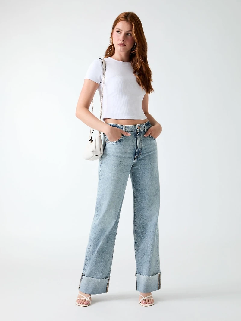 Roll up jeans