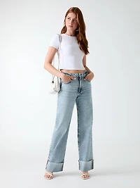 Roll up jeans