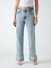 Roll up jeans