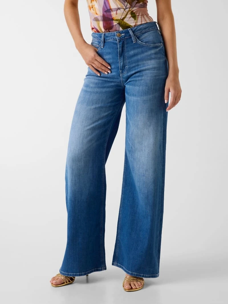 Bellflower wide-leg jeans