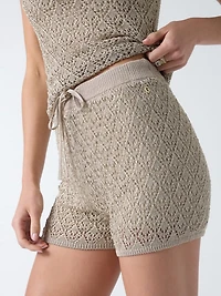 Crocheted shorts