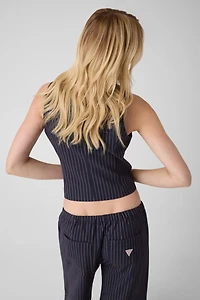 Pinstriped waistcoat