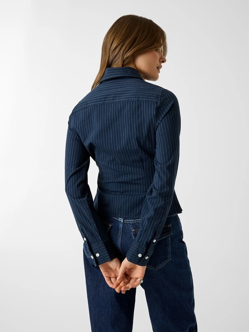 Pinstriped shirt