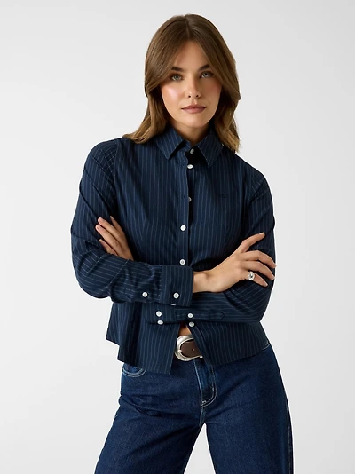Pinstriped shirt