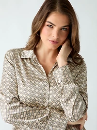 Satin shirt
