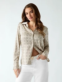 Satin shirt