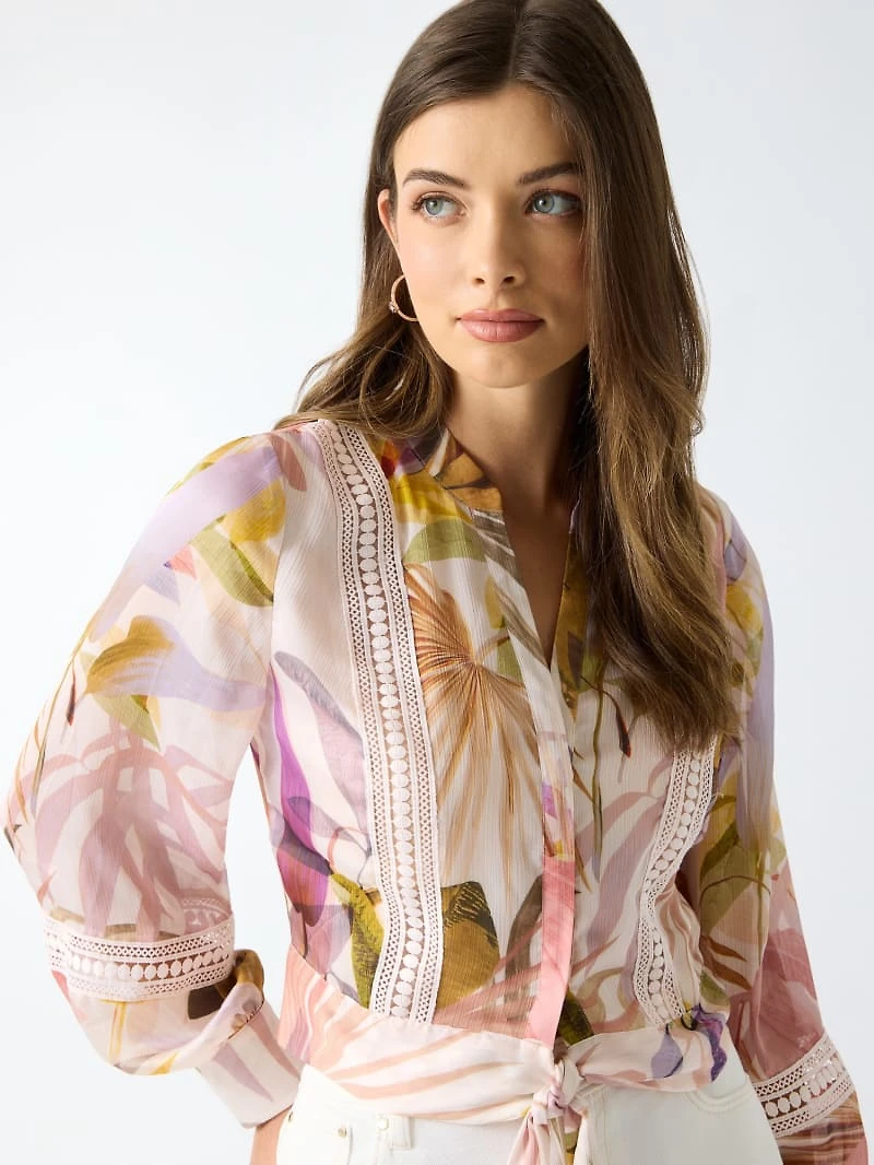 Printed blouse