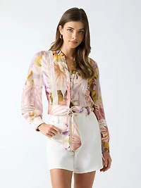 Printed blouse