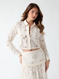 Cropped shirt