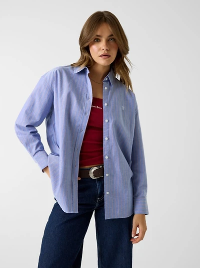 Oversized Oxford shirt
