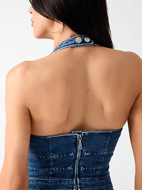Denim jumpsuit