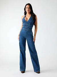 Denim jumpsuit