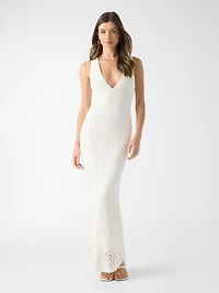 Knitted long dress