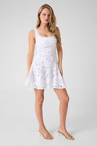 Lace mini dress