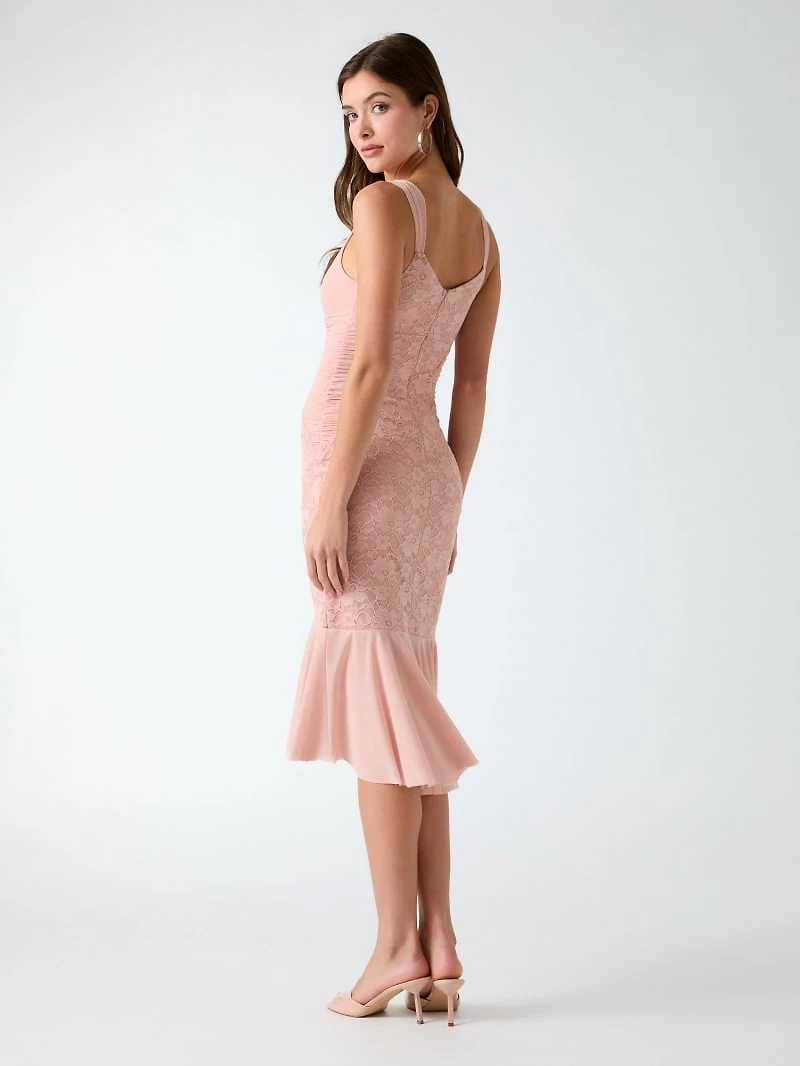 Bandage midi dress