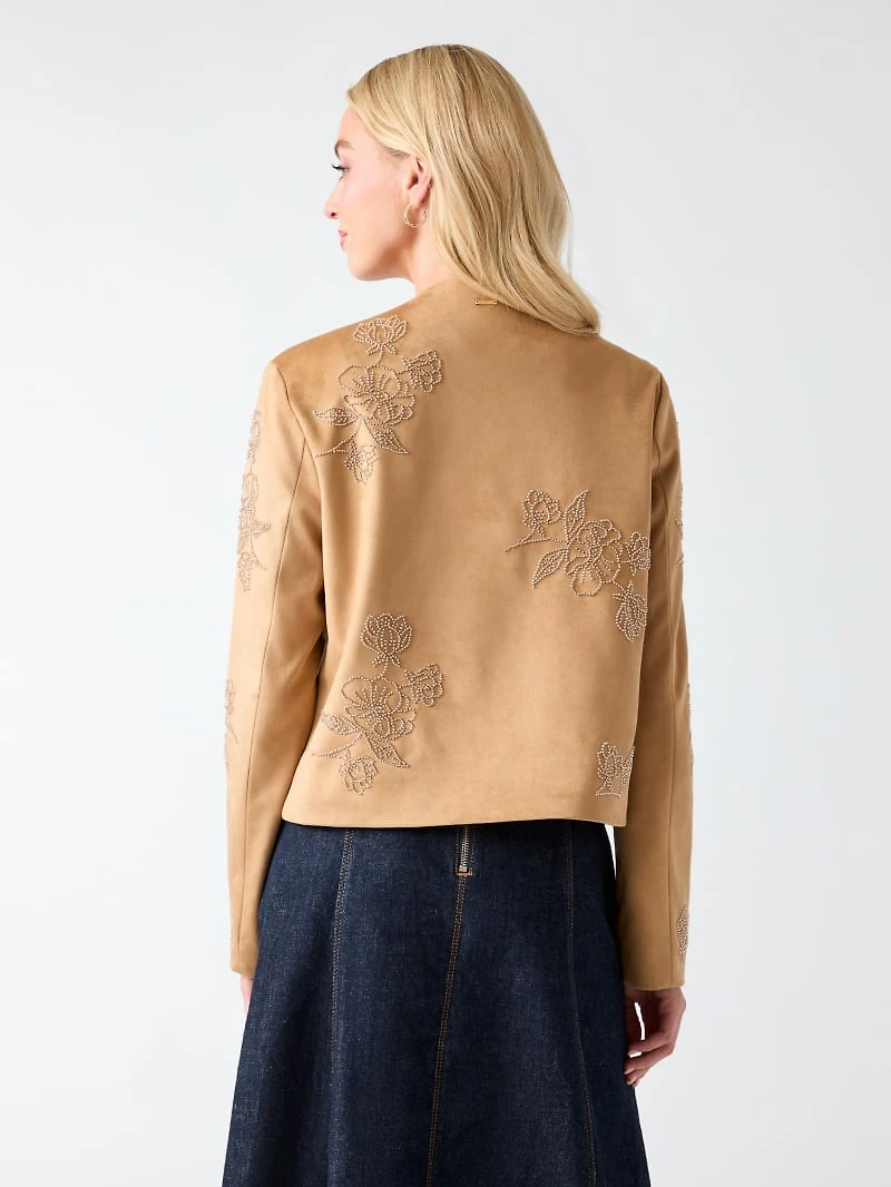 OCEANE SUEDE BEADING