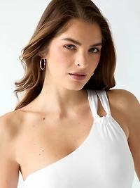 One-shoulder top