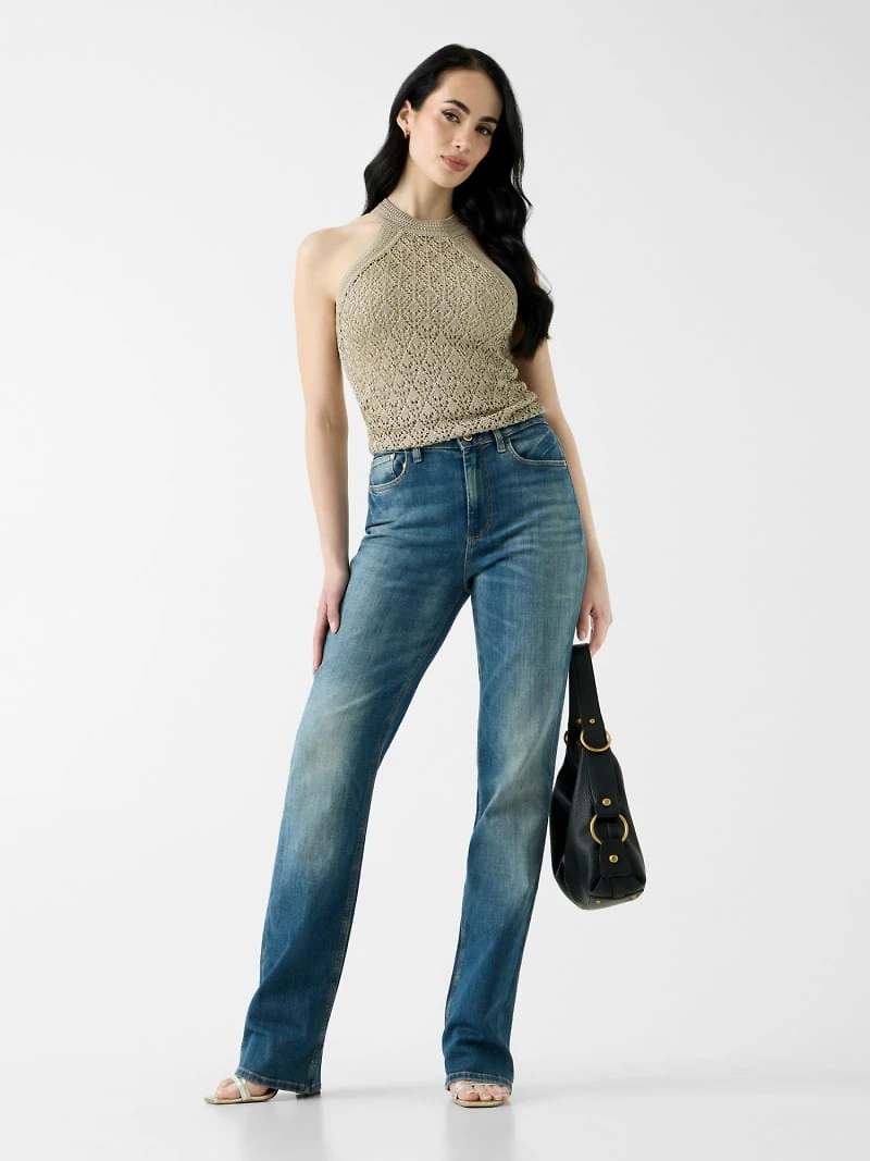 Halter-neck sweater