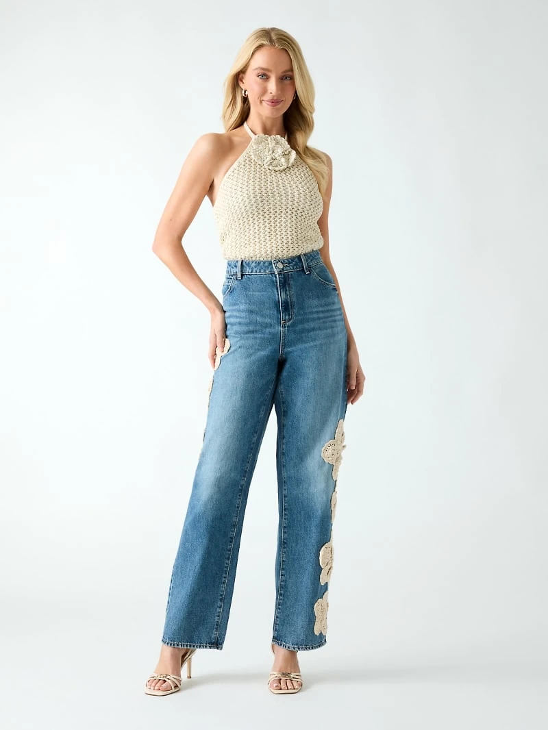 Crocheted top