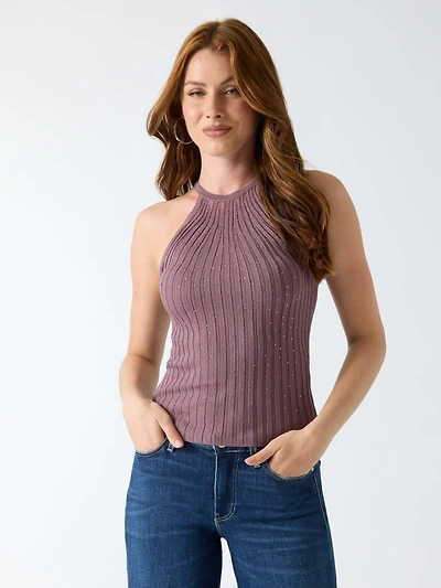 Rhinestones top