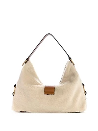 Camden Shearling Shoulder Bag
