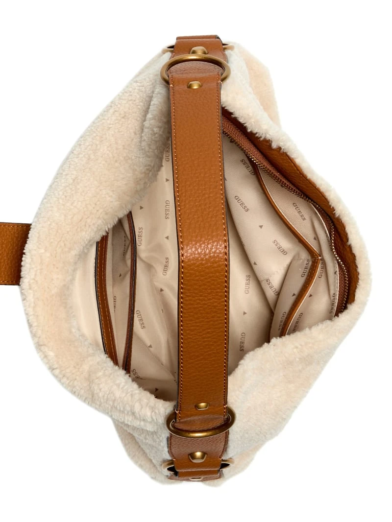Camden Shearling Shoulder Bag