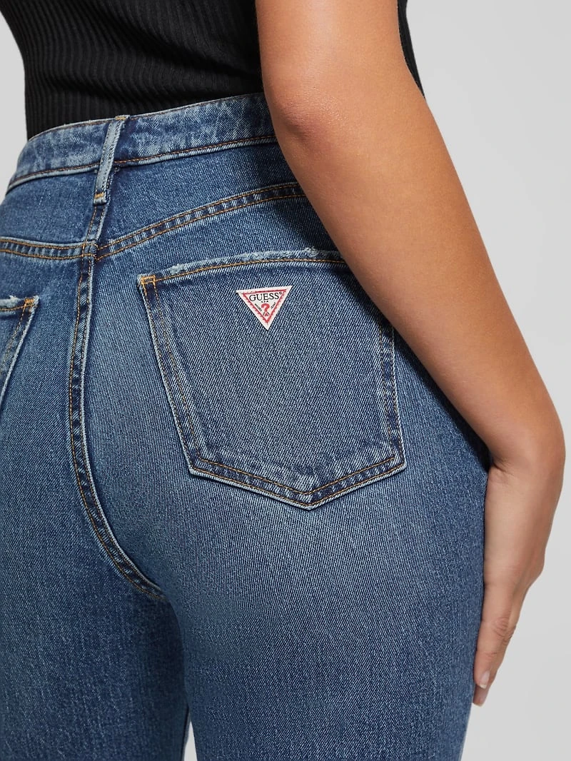 Eco Distressed Mom Jeans
