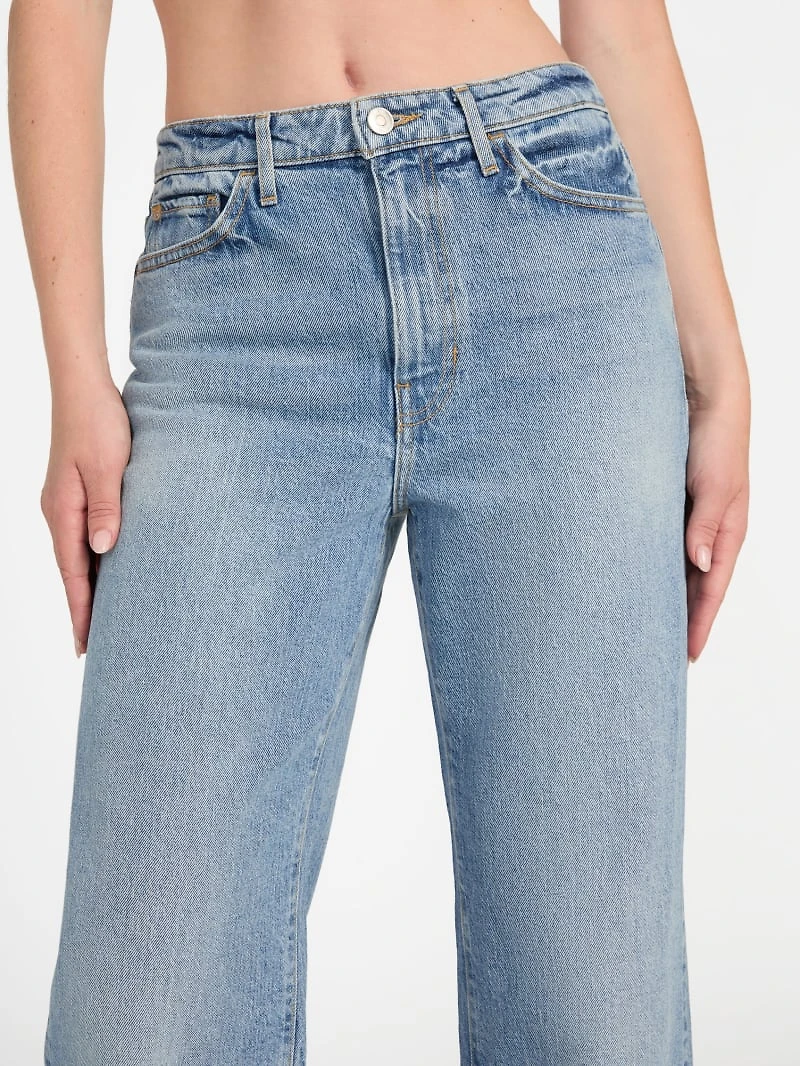 Eco High-Rise Straight Denim Jeans