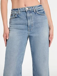 Eco High-Rise Straight Denim Jeans