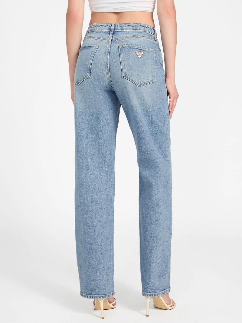 Eco High-Rise Straight Denim Jeans