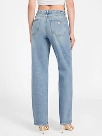 Eco High-Rise Straight Denim Jeans