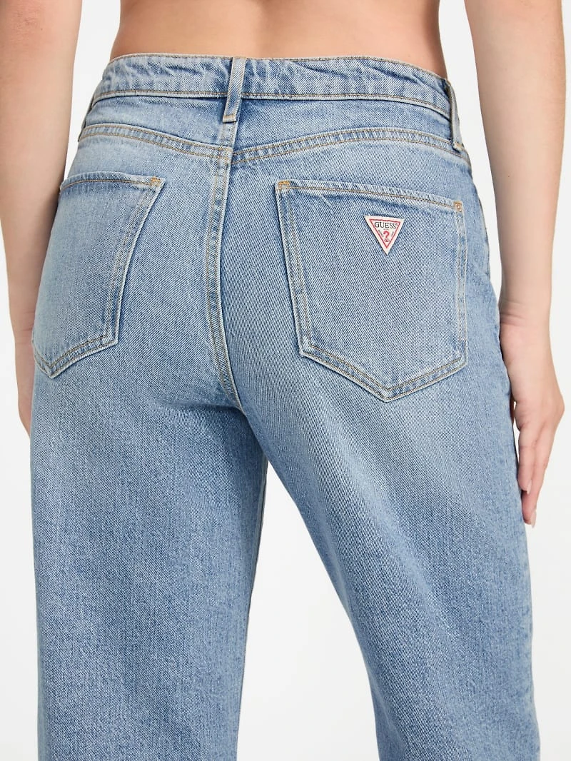 Eco High-Rise Straight Denim Jeans