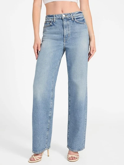 Eco High-Rise Straight Denim Jeans