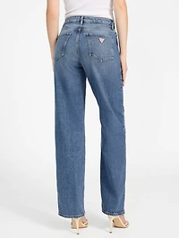 Eco High-Rise Straight Denim Jeans