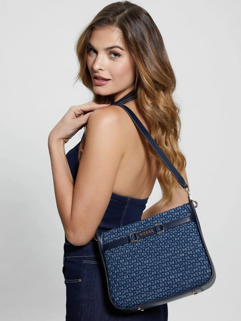 Majka Denim Hobo Bag